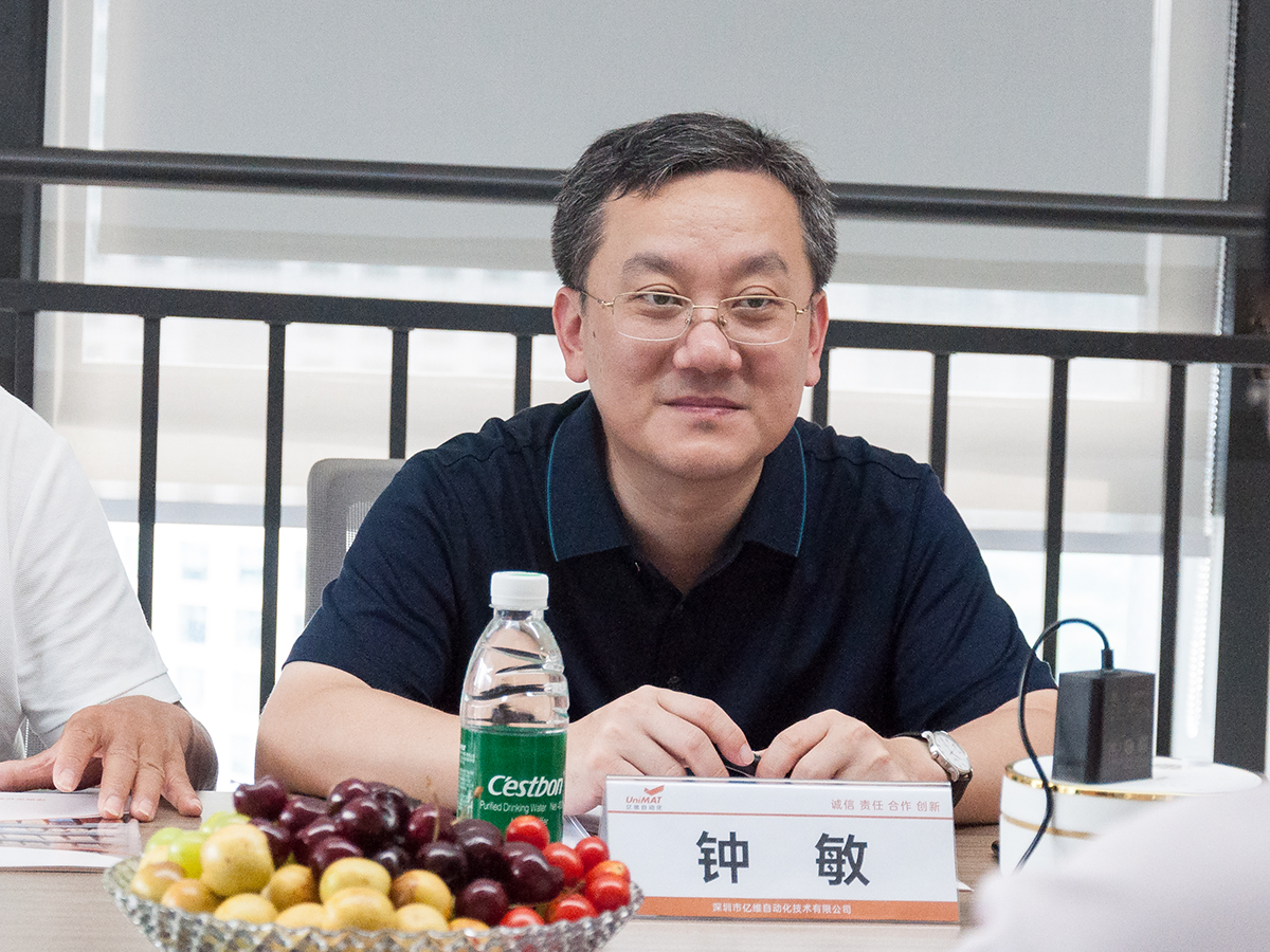 濰坊市坊子區委副書記鐘敏一行蒞臨k8凯发天生赢家一触即发人生自動化參觀調研