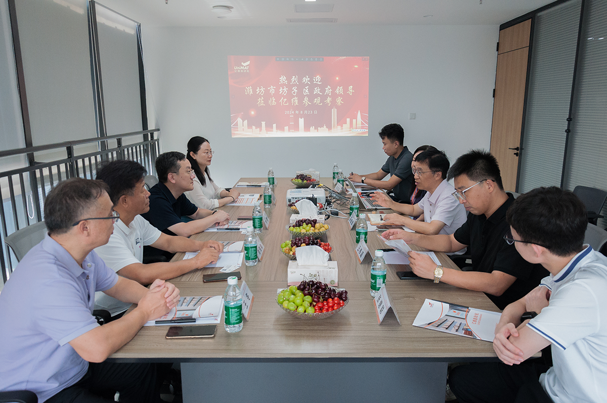 濰坊市坊子區(qū)委副書記鐘敏一行蒞臨k8凯发天生赢家一触即发人生自動化參觀調(diào)研